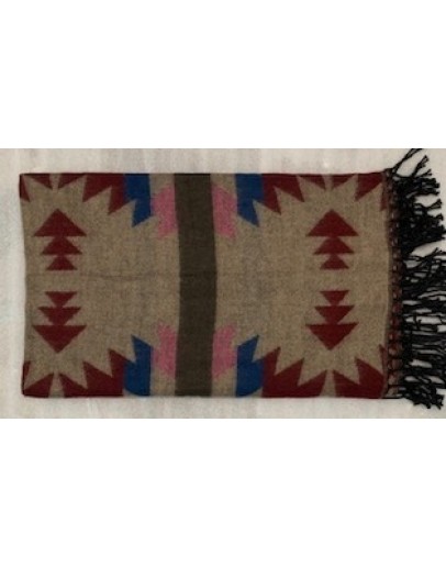 Stripe Dhaka Shawl Kathmandu