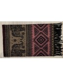 Elephant Designed Shawl Elephant Designed Shawl