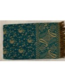 Flower Pattern Yak Shawl 