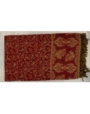 Flower Pattern Yak Shawl 