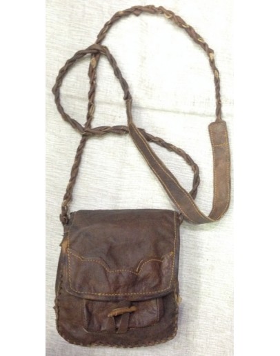 Leather Passport Bag