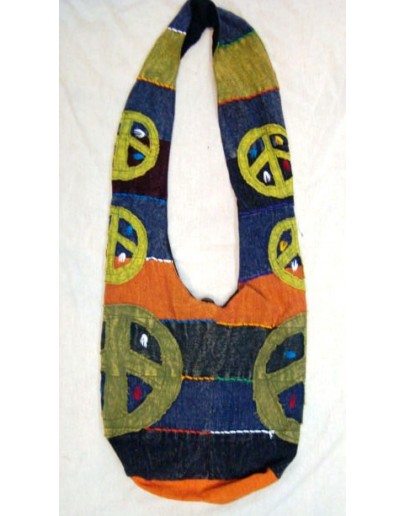 Cotton Yoga Peace Bag