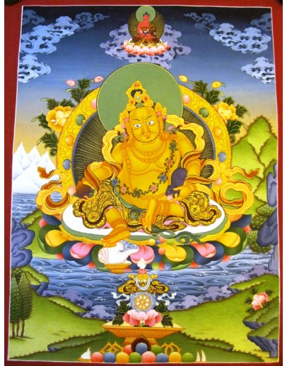 Zambala Thangka Painting