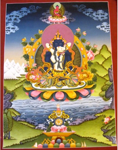 Samantabhadra Thangka Painting 