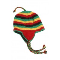 Rainbow Woolen Knitted Hat